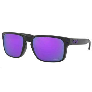 OAKLEY Holbrook Matte Black Prizm Violet Sonnenbrille  