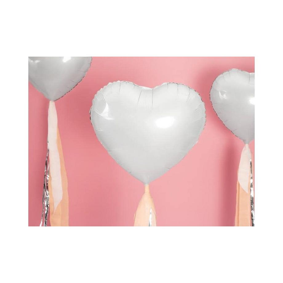 PartyDeco  Ballon en feuille en forme de cœur pour la décoration de fête 