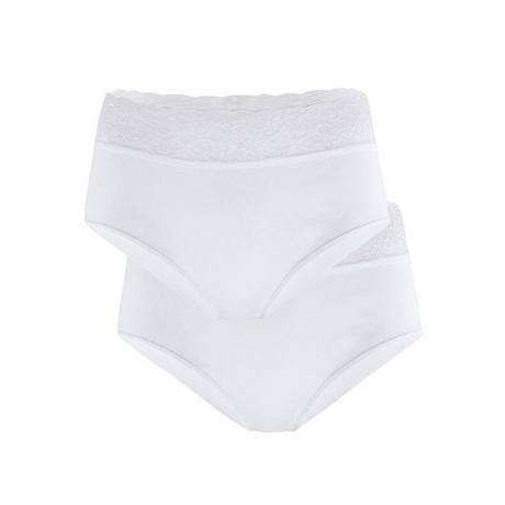 CALIDA Pizzo Lycra Midislip Confezione da 2  