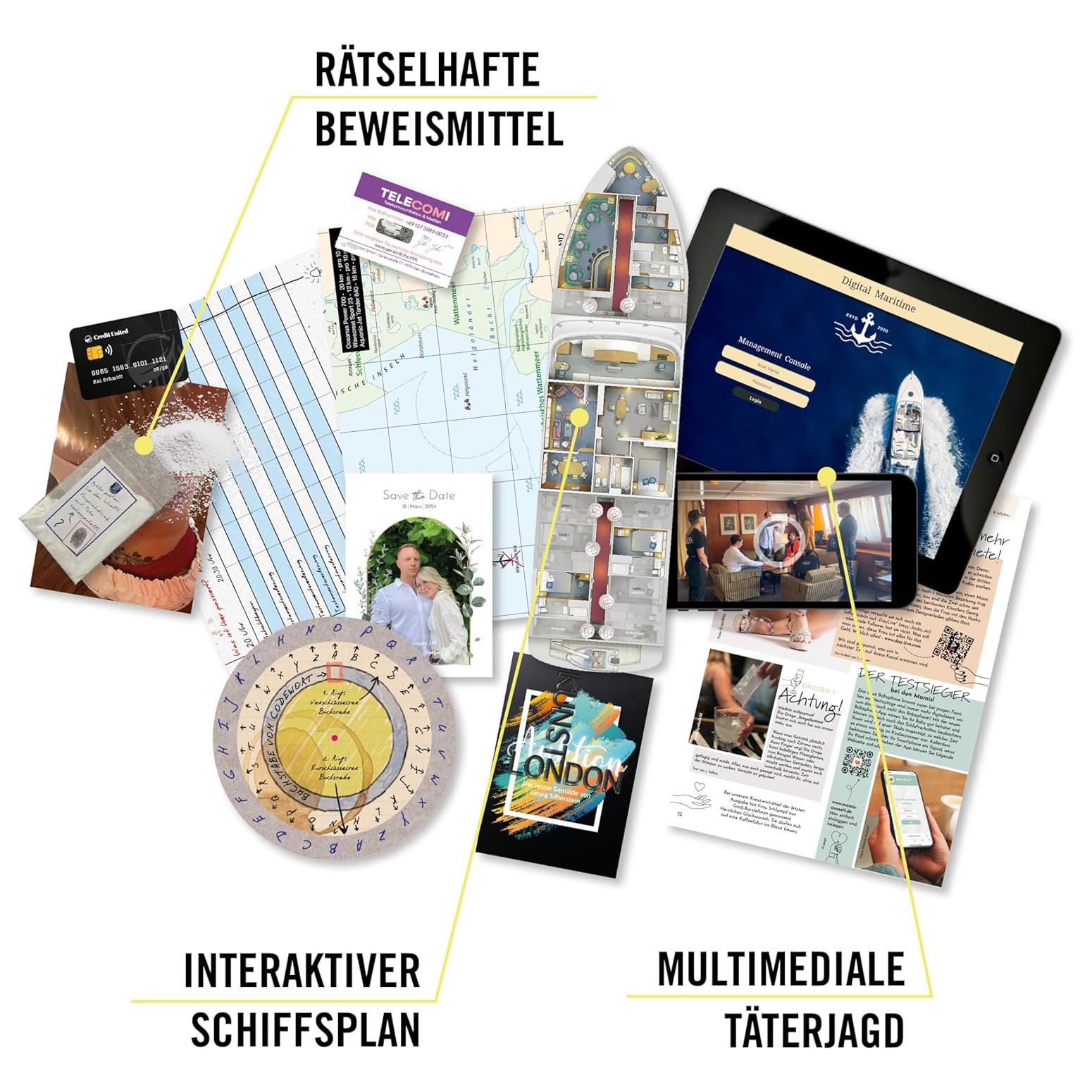 Hidden Games  Tödliche Überfahrt - Krimispiel (Deutsch) 