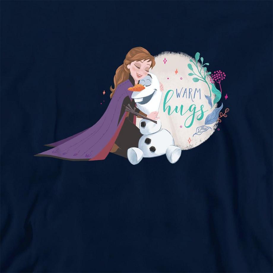 FROZEN  Sweat À Capuche Motif Anna Et Olaf Like Warm Hugs 