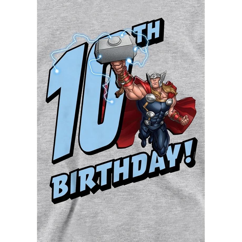 MARVEL  Felpa Con Cappuccio 10° Compleanno Thor Erica 
