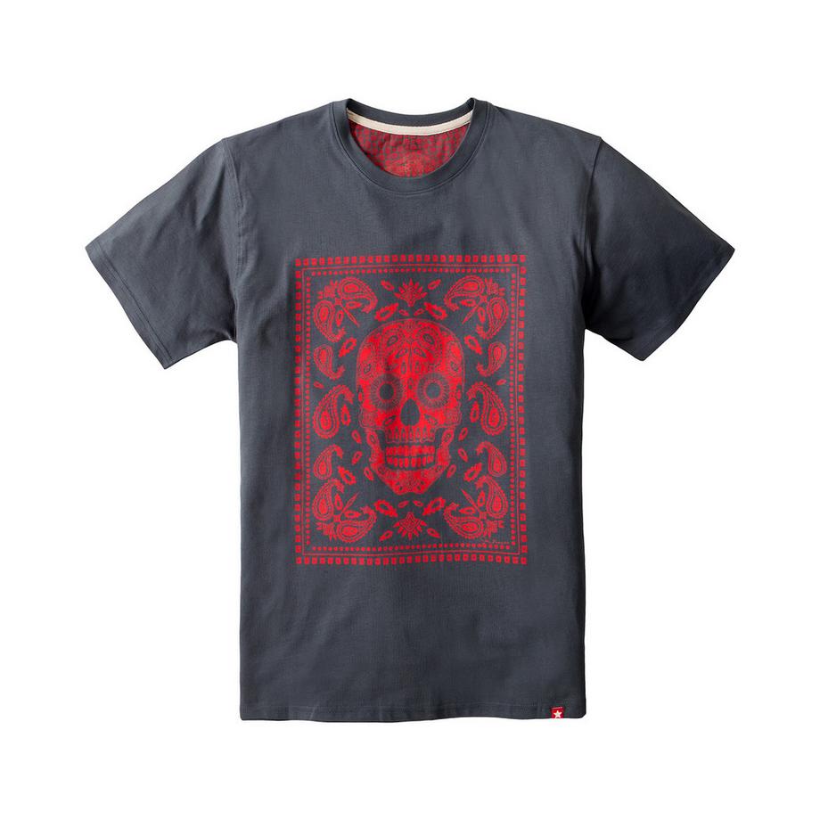 Joe Browns T-Shirt con Stampa Teschio e Sciarpa  