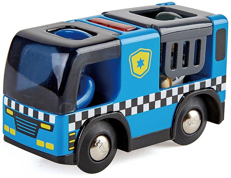 Hape  Eisenbahn Polizeiauto mit Sirene 