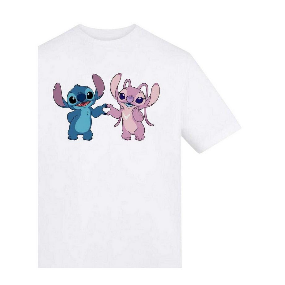 Lilo & Stitch  T-ShirtMotif Angel Motiftyle Cœur 
