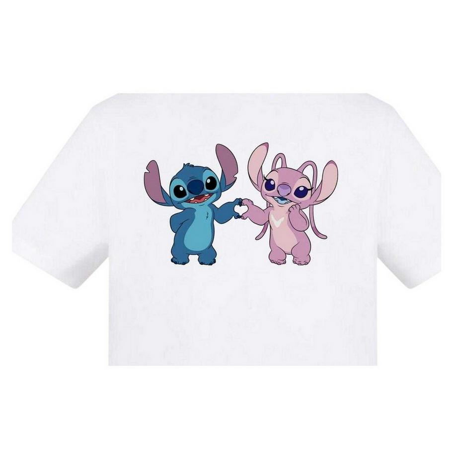 Lilo & Stitch  T-ShirtMotif Angel Motiftyle Cœur 