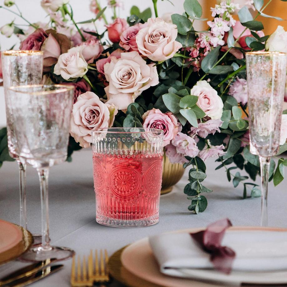 Northio Bicchieri vintage da 30 cl set da 4  