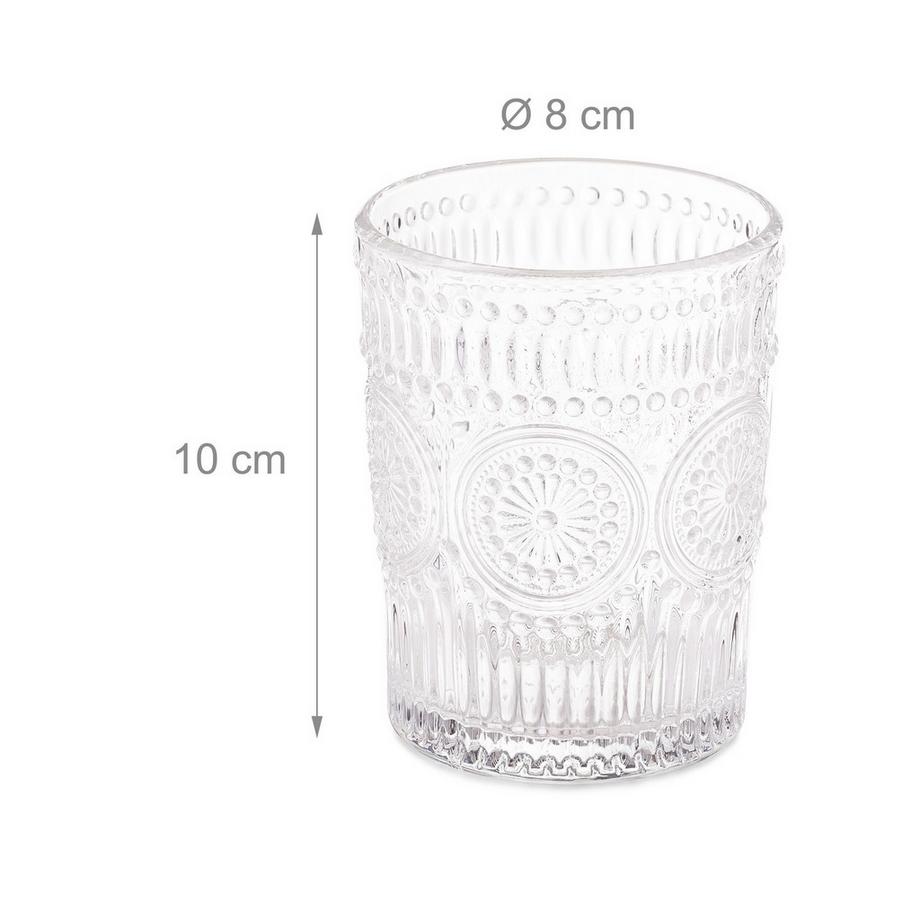 Northio Bicchieri vintage da 30 cl set da 4  