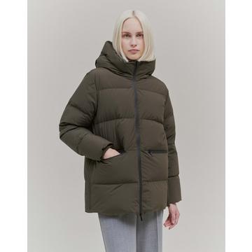 Manteau en duvet Vanouk coupe droite