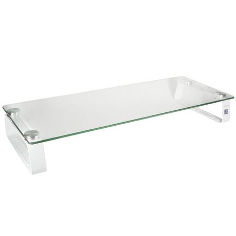 LogiLink  Supporto per monitor in vetro/metallo 