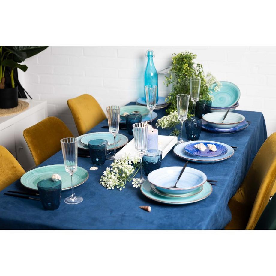 TAVOLA  Geschirrset Blue 18 Teilig 