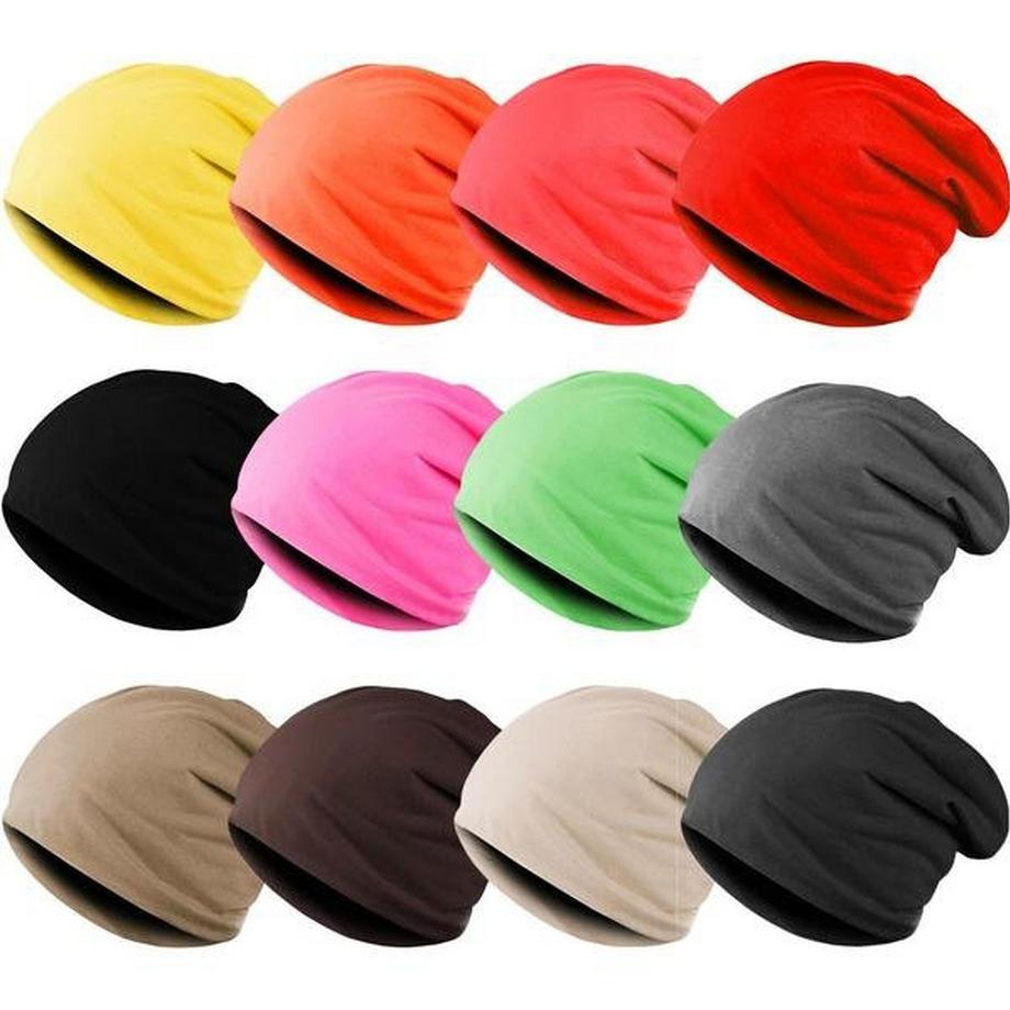 B2X Dünne Beanie im Baggy-Stil  