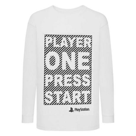 Playstation  Player One Press Start TShirt 