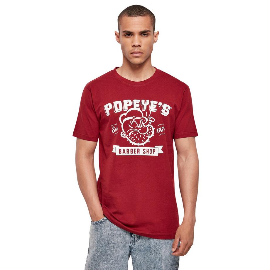 t-shirt popeye barber shop