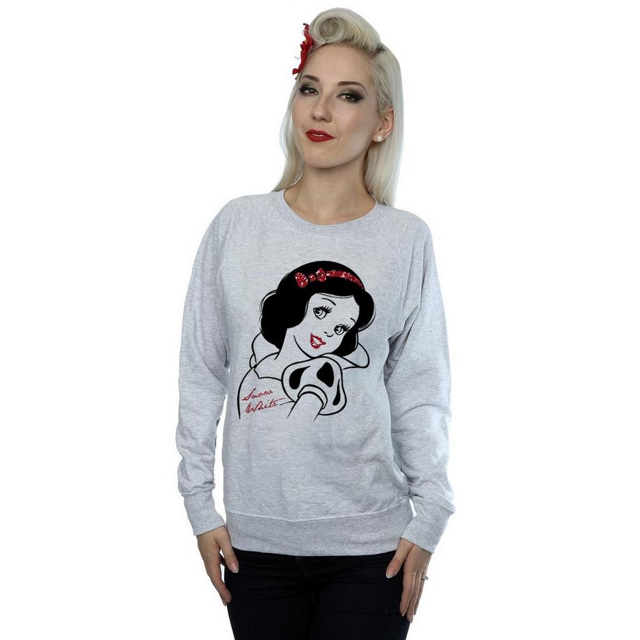 Disney PRINCESS Schneewittchen Grafikdruck Sweatshirt  