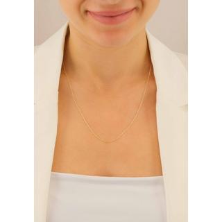 MUAU Schmuck  Collier Rundanker Gelbgold 750, 0.9mm, 38cm 