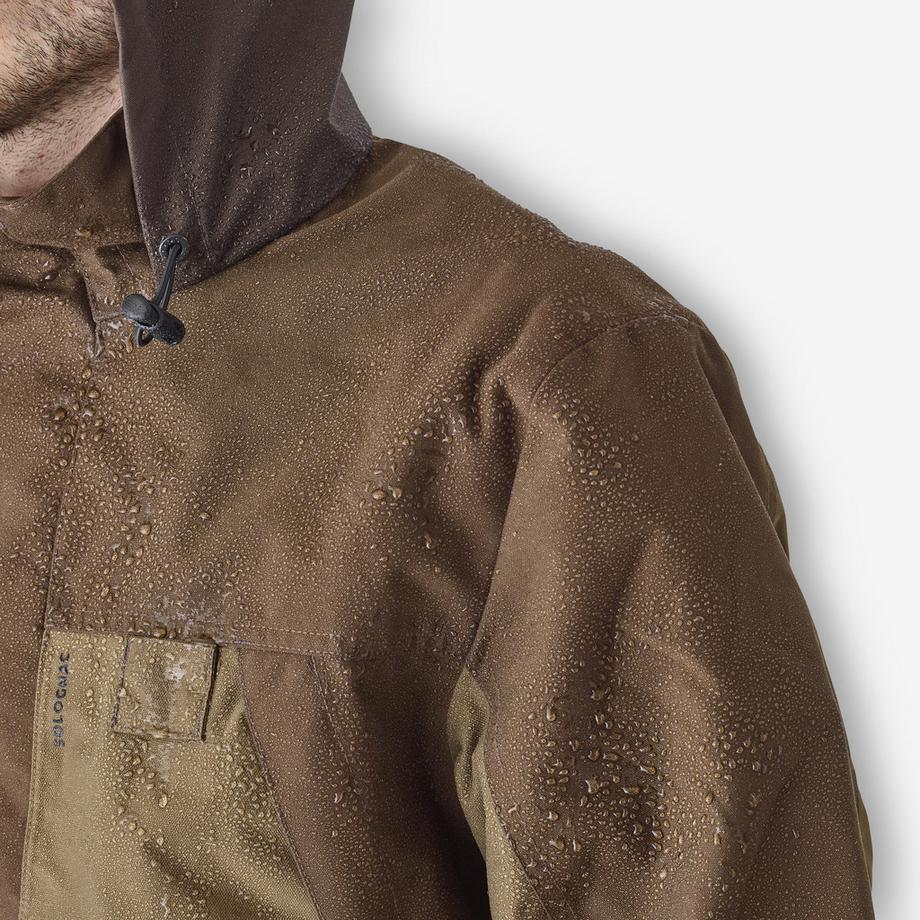 SOLOGNAC  Giacca da caccia impermeabile bosco poliammide 