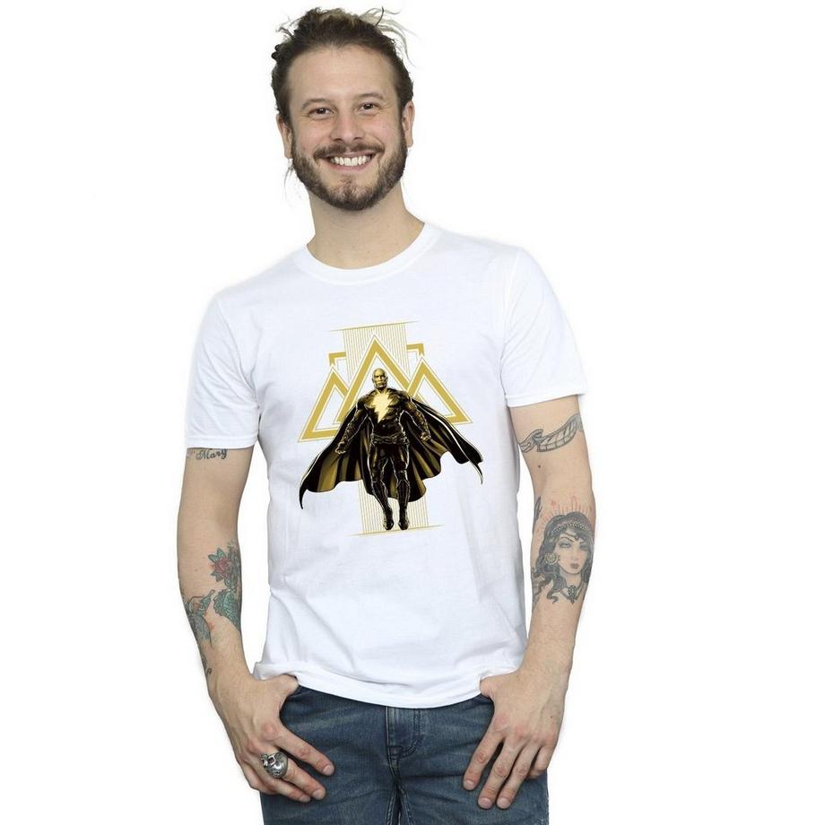 DC COMICS Black Adam T-Shirt Stampata  
