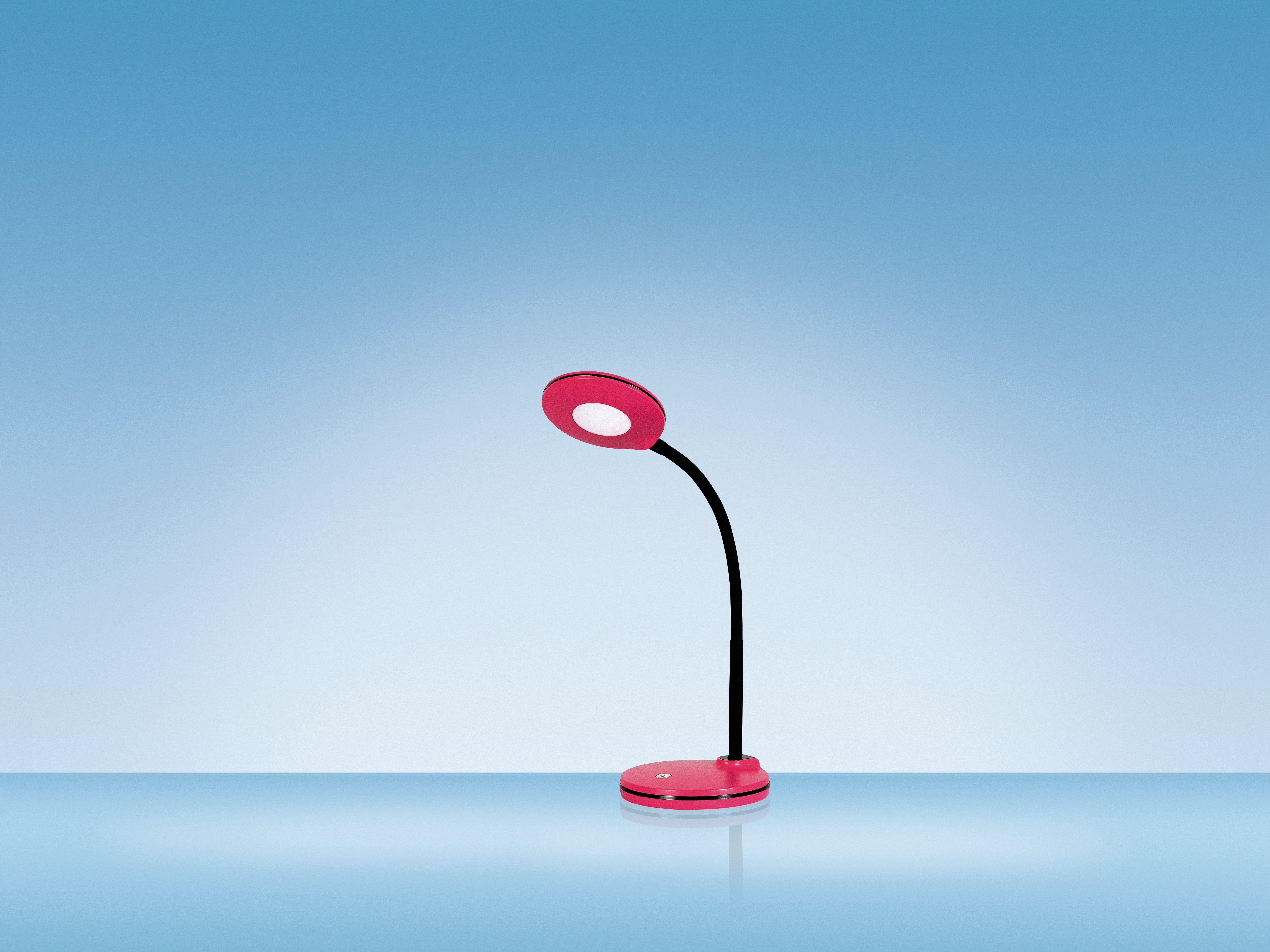 Hansa Schreibtischleuchte LED Splash Himbeer  