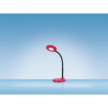 Schreibtischleuchte LED Splash Himbeer