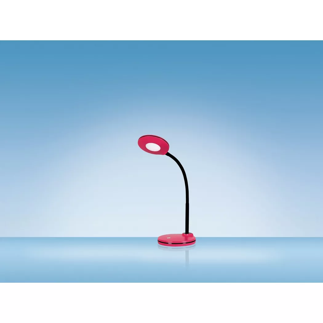 Hansa – Schreibtischleuchte LED Splash Himbeer, One Size, Himbeere