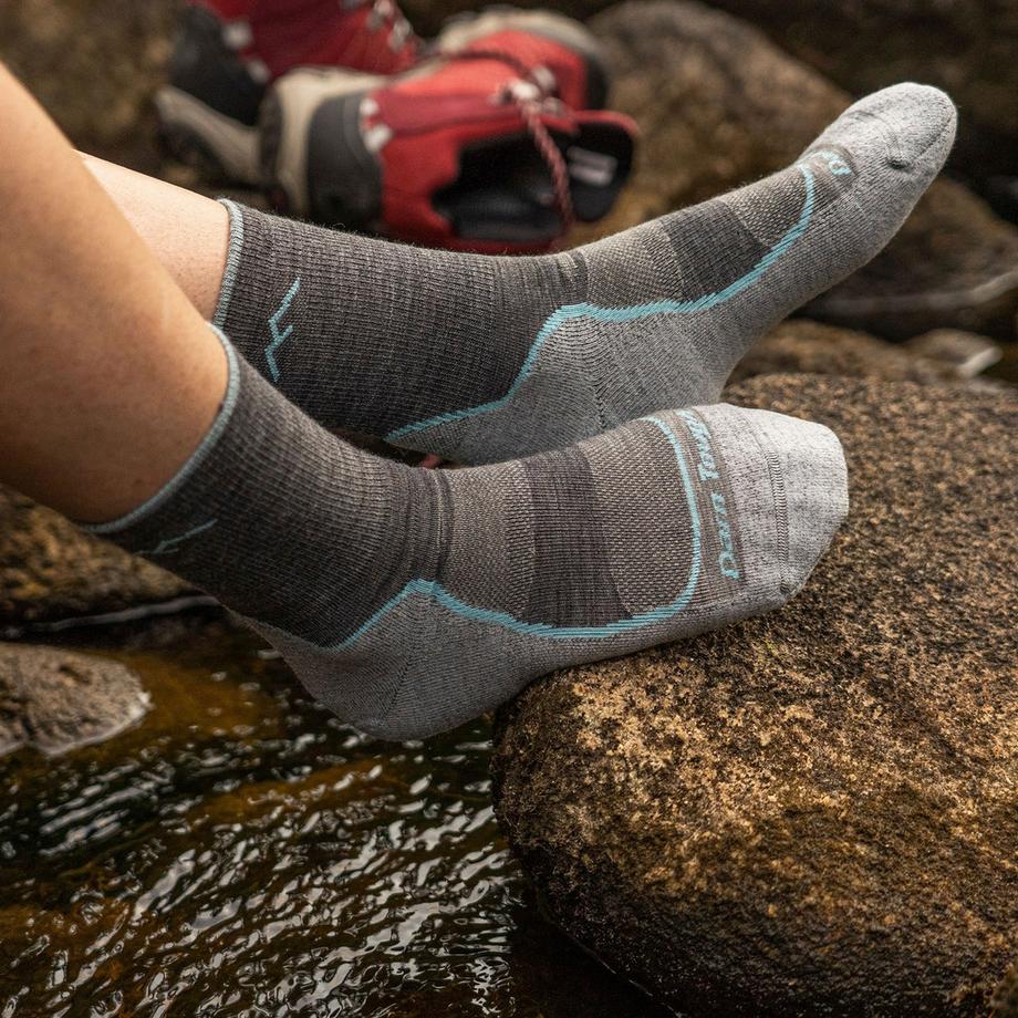 Darn Tough Vermont  Micro Crew Leichte Merino Wandersocken Atmungsaktive Socken 