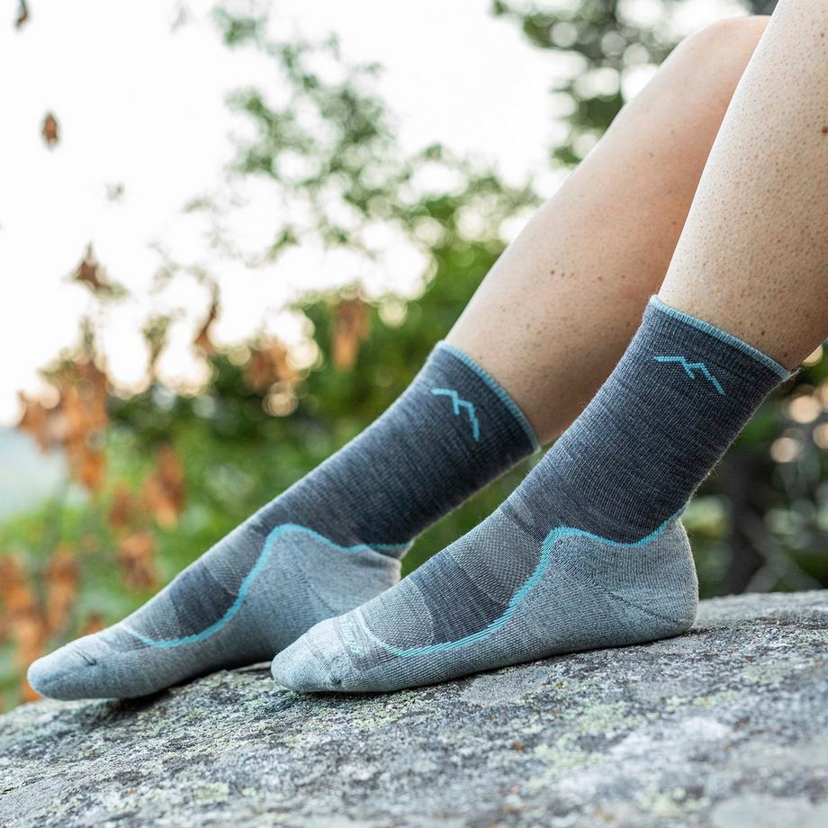 Darn Tough Vermont  Micro Crew Leichte Merino Wandersocken Atmungsaktive Socken 