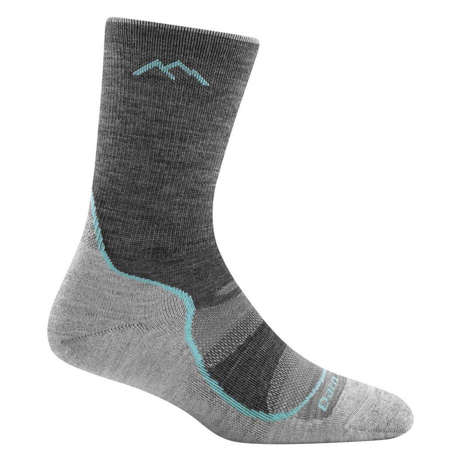 Darn Tough Chaussettes Femme Micro Crew Randonnée Légères Laine Mérinos