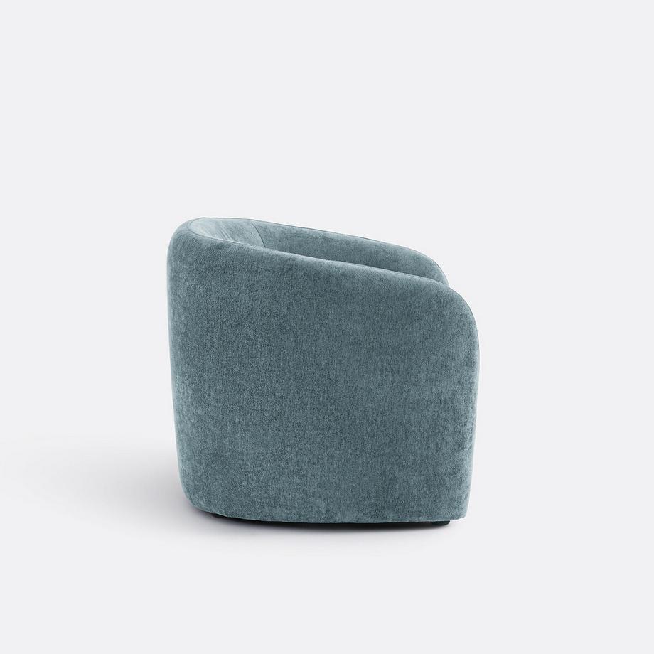 La Redoute Intérieurs Fauteuil chenillé fin  