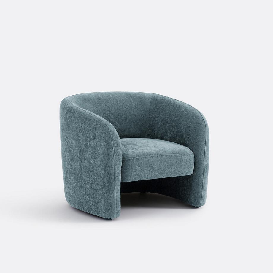 Fauteuil chenillé fin