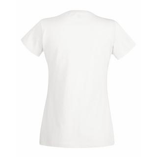 Fruit of the Loom LadyFit V-Ausschnitt T-Shirt  