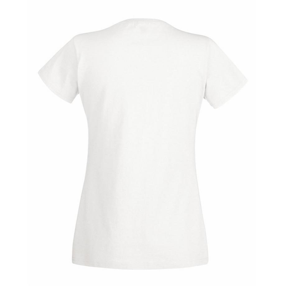 Fruit of the Loom LadyFit T-shirt Scollo a V  