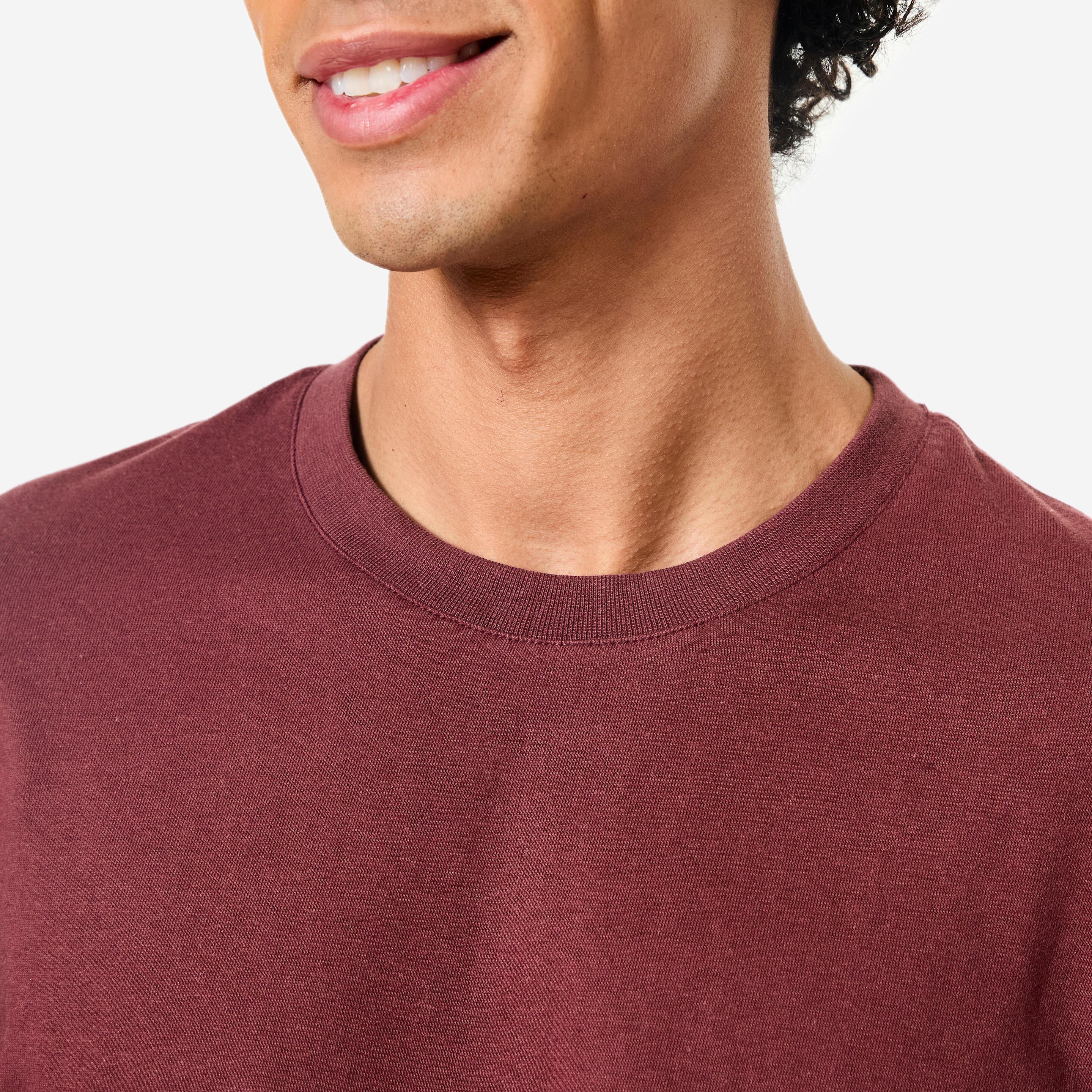 DOMYOS  Fitness T-Shirt  Regular Fit Baumwolle 