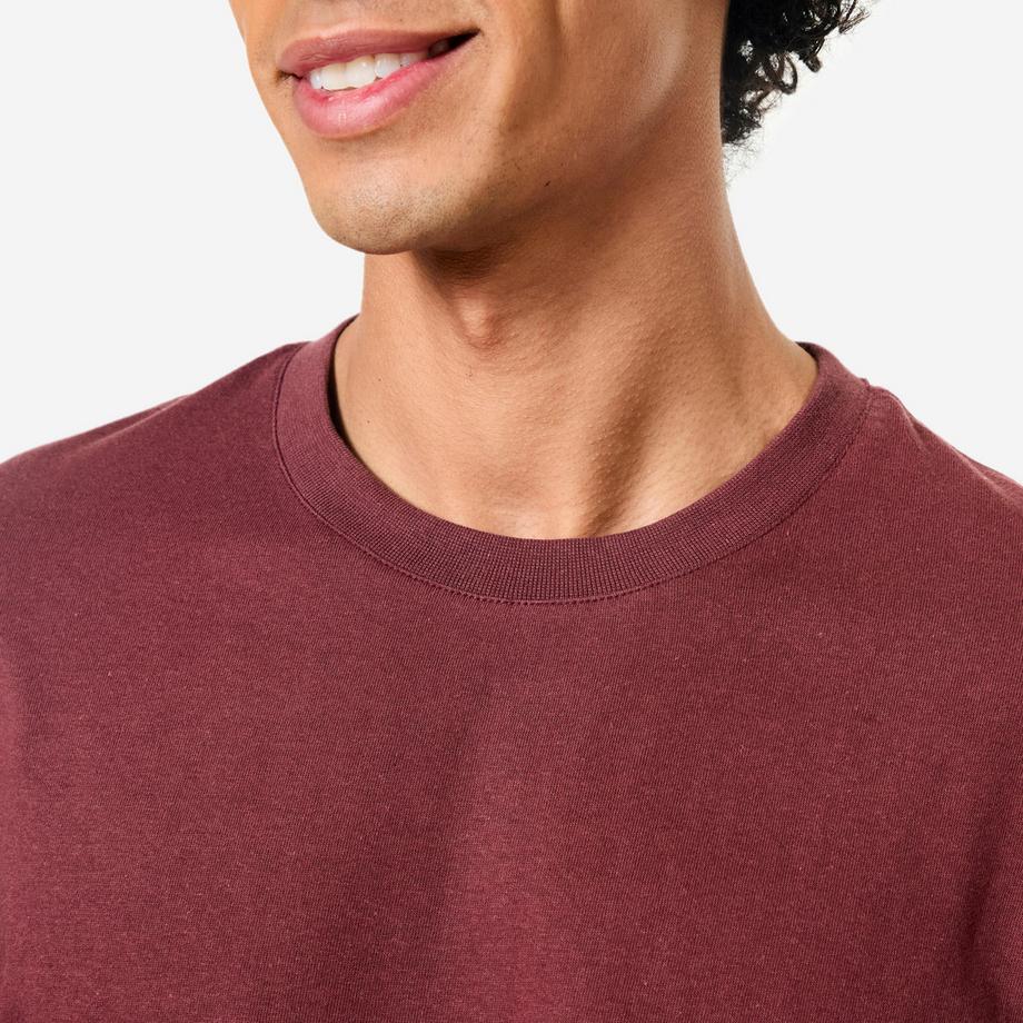 DOMYOS  T-shirt fitness homme regular fit coton 