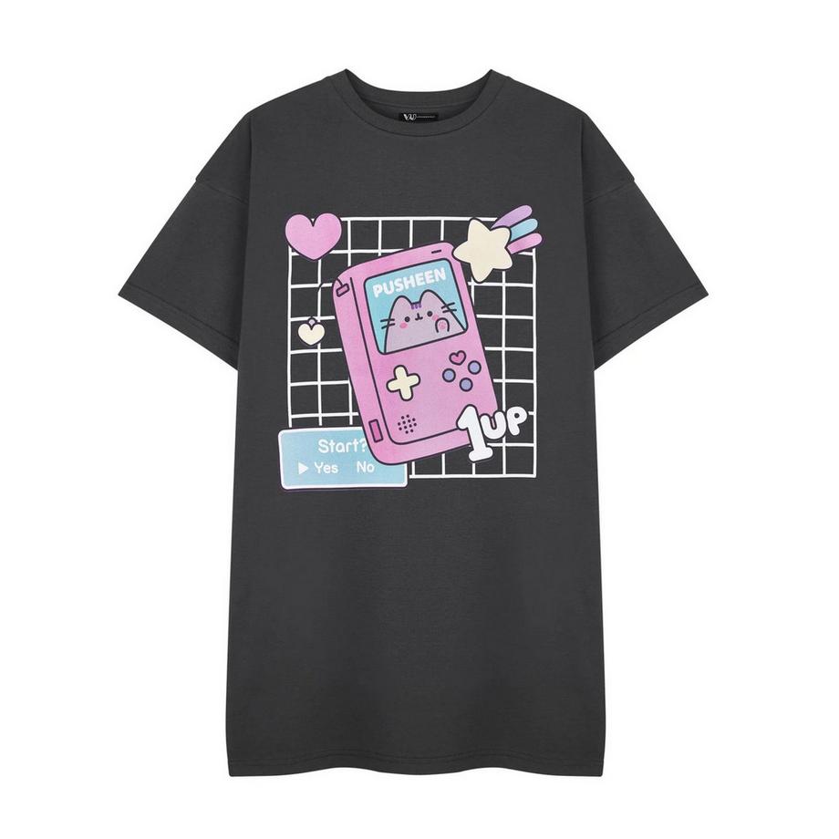 PUSHEEN Gameboy T-Shirt Manches Courtes  