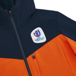 macron  sweatshirt à capuche zippé namche 3d rwc france 2023 