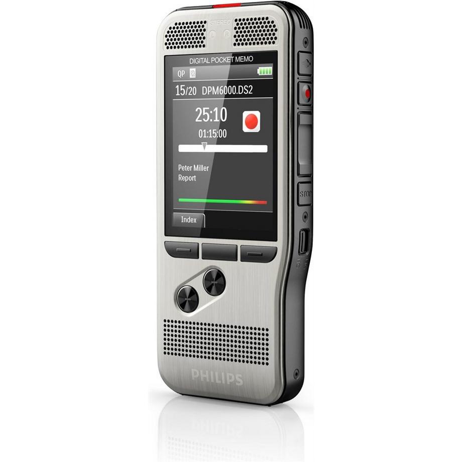 PHILIPS  Diktiergerät Digital Pocket Memo DPM6000 
