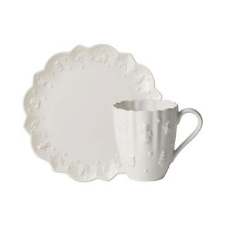 Villeroy & Boch Frühstücks-Set, 2-teilig, 1 Person, Weiß Toy's Delight Royal Classic  