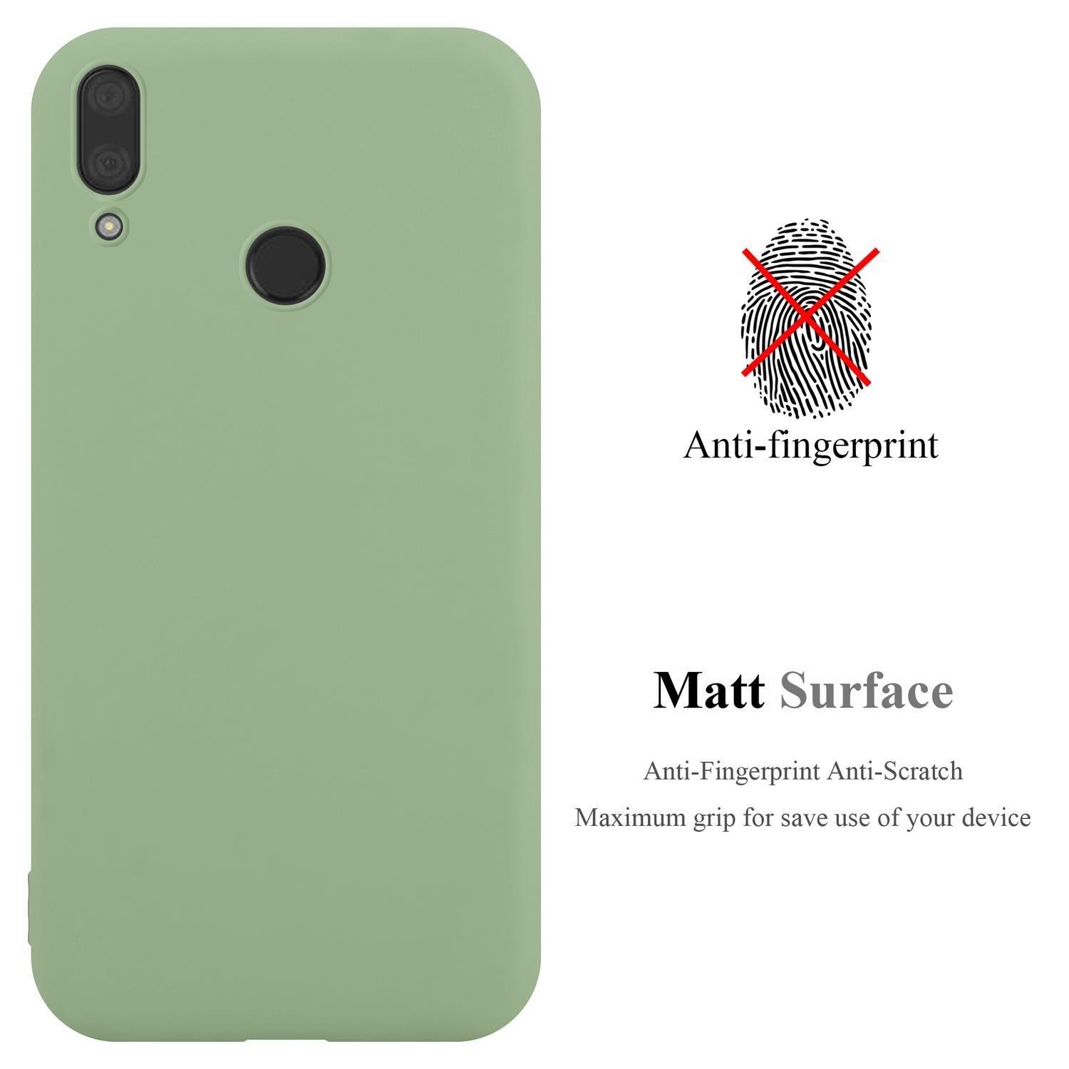 Cadorabo  Housse compatible avec Huawei Y7 2019 / Y7 PRIME 2019 - Coque de protection en silicone TPU flexible 