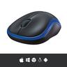 Logitech  Wireless Mouse M185 - blu 