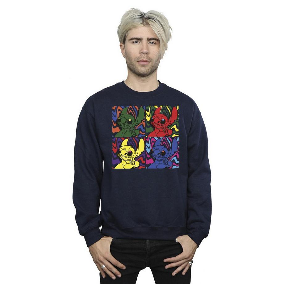 Disney Stitch Pop Art Print Sweatshirt  