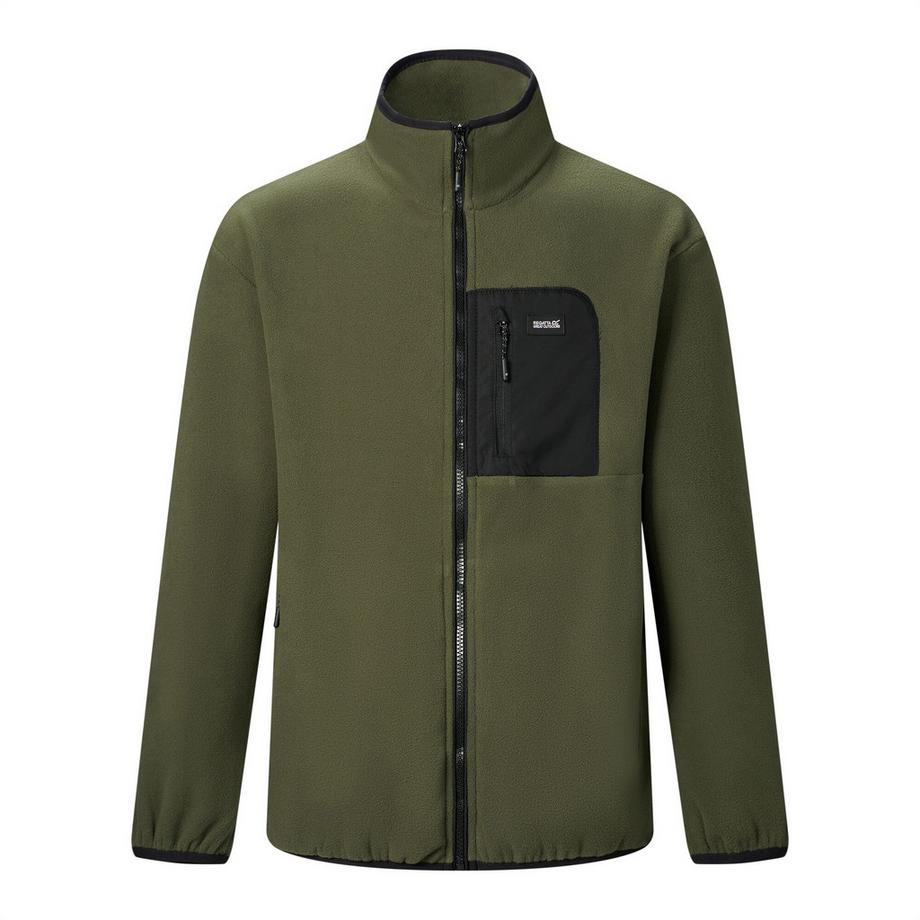Veste Polaire À Col Montant Motiftyle Détail Contrasté Frankie