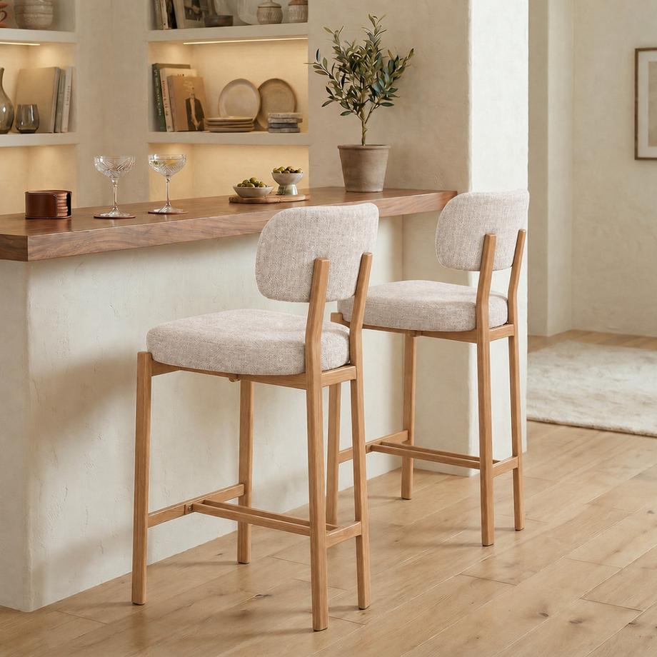 Calicosy Chaises MARLA lot de 2  