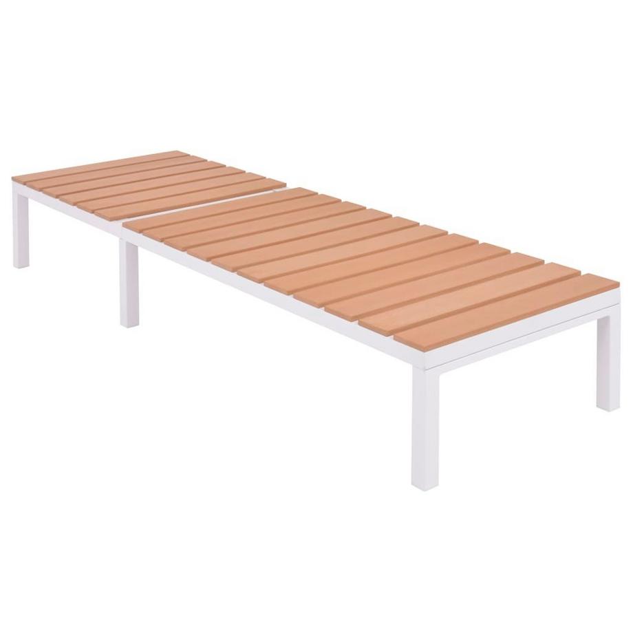 VidaXL Gartenliege metall  
