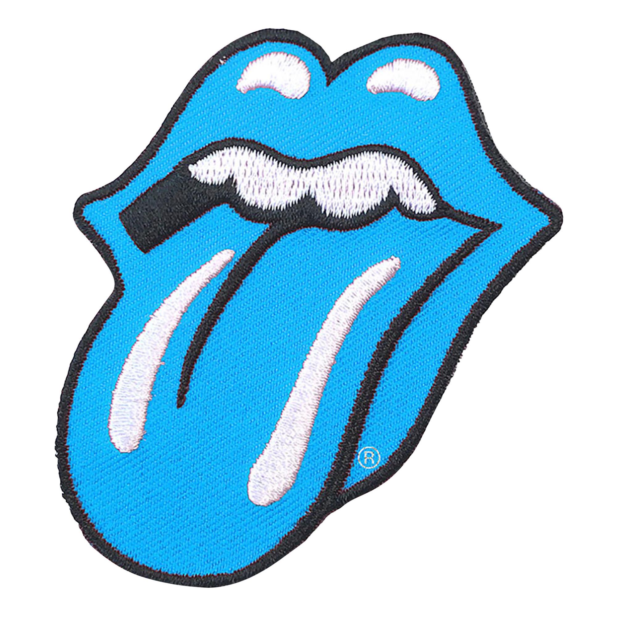 The Rolling Stones Classic Tongue Portachiavi Patch Doppia Faccia  