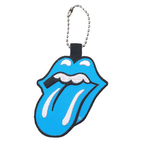 The Rolling Stones Classic Tongue Portachiavi Patch Doppia Faccia  