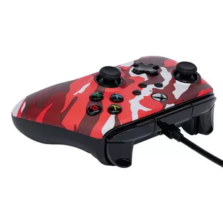 POWERA  1525942-01 accessoire de jeux vidéo Camouflage, Rouge USB Manette de jeu Analogique/Numérique Xbox One, Xbox Series S, Xbox Series X 