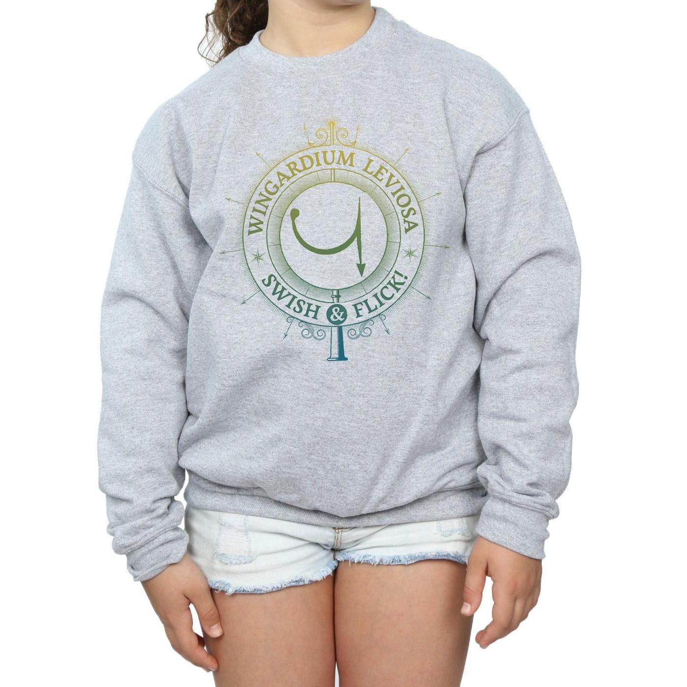 HARRY-POTTER  Wingardium Leviosa Sweatshirt 