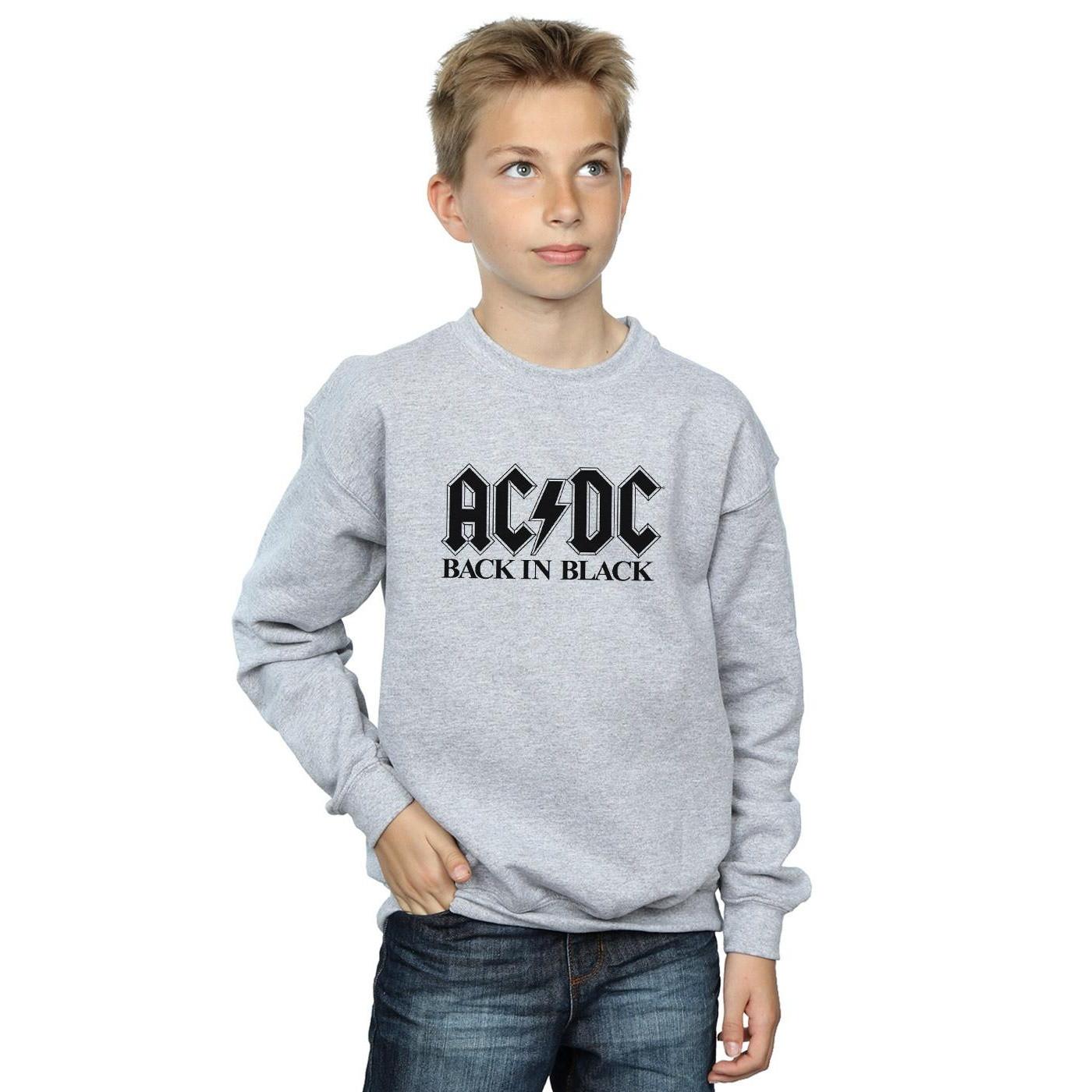 AC/DC  ACDC Back In Black Sweatshirt 