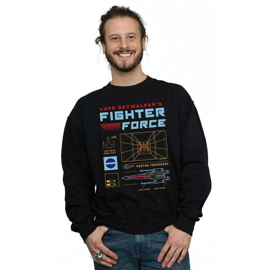 STAR WARS Fighter Force Felpa  